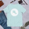 Lake Winnipesaukee Outline Unisex T-Shirt - Image 9