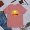 Sunset on the Lake Unisex T-Shirt - Image 9
