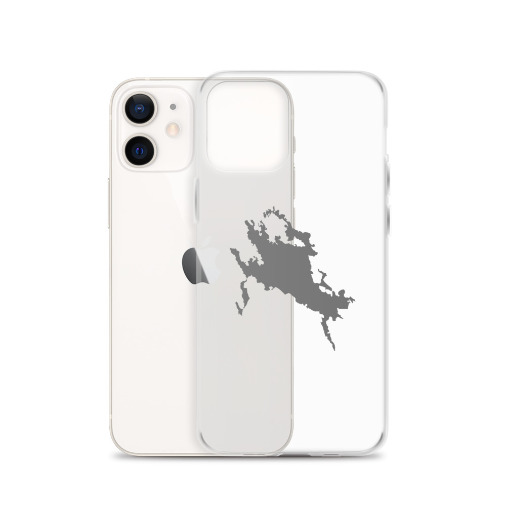 Lake Outline Clear Iphone Case Iphone 11 12 Lake Keepsakes